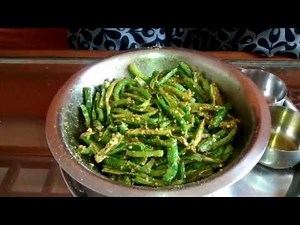 How to make Chilli Pickle at home / Easy green Chilli Pickle recipe