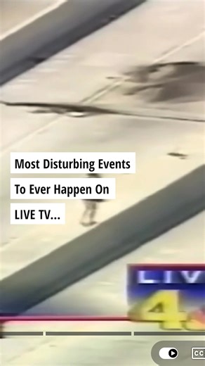 These shocking moments happened in real time... with everyone watching. #LiveTV #DisturbingMoments | Weird History