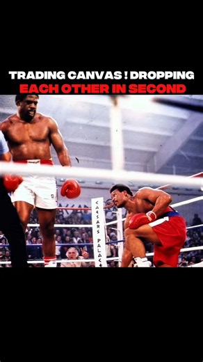 Down But Never Out! George Foreman Rises to Deliver the KO! #boxinghighlights #georgeforeman