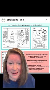 The NIHSS visual stimuli have been updated! If you take care of stroke patients, you know the previous images have been identified as biased and stereotyped and were identified as not being inclusive. The updated images have been validated with diverse populations and languages! Have you seen these new images in your practice? Check out the article link below in the journal Stroke: https://www.ahajournals.org/doi/10.1161/STROKEAHA.123.044384 | Nicole Kupchik Consulting & Education | Facebook