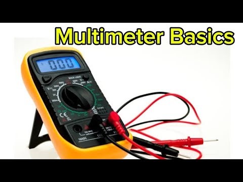Multimeter Basics | How to use a Multimeter #learning 