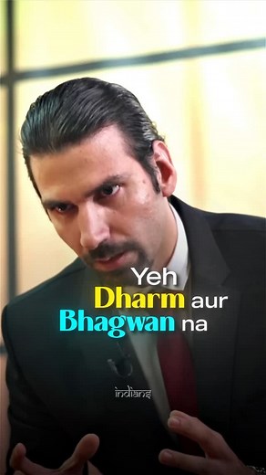 INDIANS on Instagram: "Kids deserve freedom, not forced faith for fame. Let values bloom from within not be rehearsed for reels or rallies. Belief isn’t a performance. Even parents shouldn’t script their child’s soul. 🙌🏻 🎥 : yt/ @harshbeniwal"