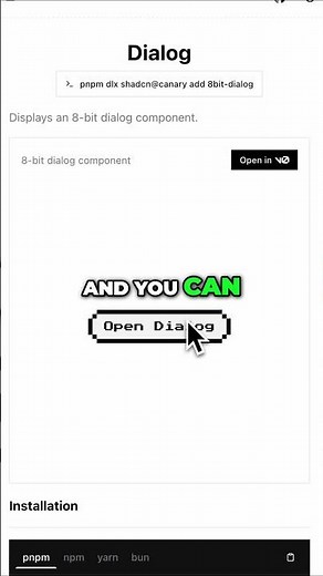 8-BIT SHADCN Is Real… and It's Glorious!