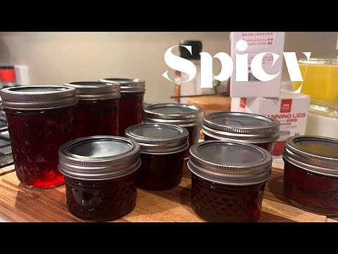 Canning Jalapeño Pomegranate Jelly