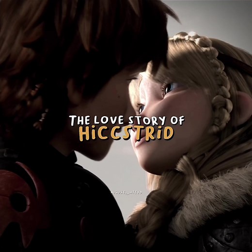 Hiccup and Astrid Romance: Dragons Love Story
