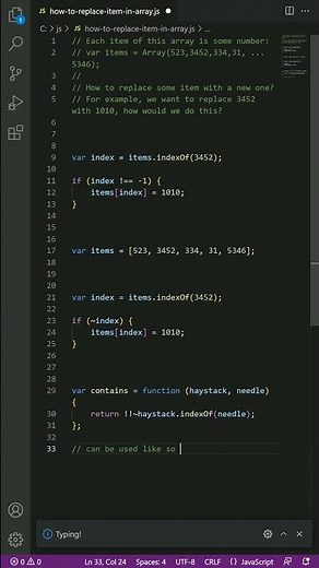 javascript - How to replace item in array?