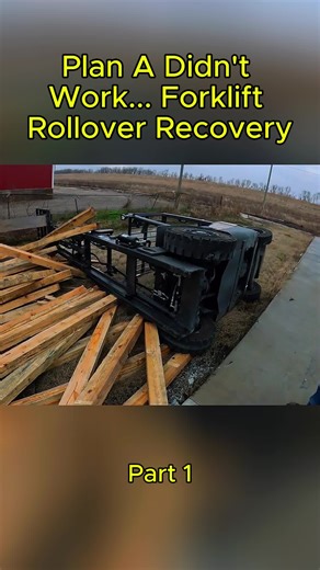 Forklift Rollover Recovery: Towing Service in Action