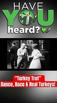“Turkey Trot” Dance, Race & Real Turkeys! #shorts