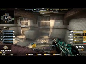 NiP vs E-Frag de_cache map2 Gameshow Global eSports Cup
