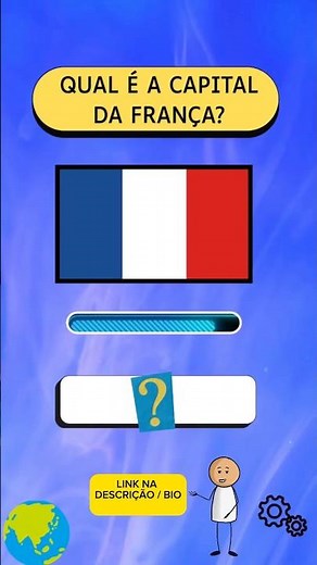 Você sabe a capital desse país? 🇧🇷🌎 | Quiz de Capitais
