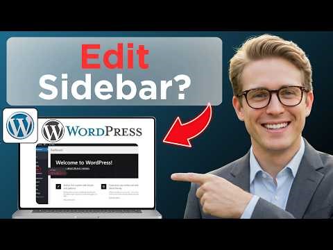 How To Add Or Edit A Sidebar In WordPress