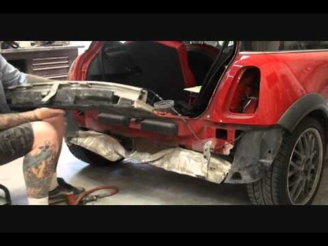 How To Remove A Car Bumper-Impact Bar-Auto Collision Repairs