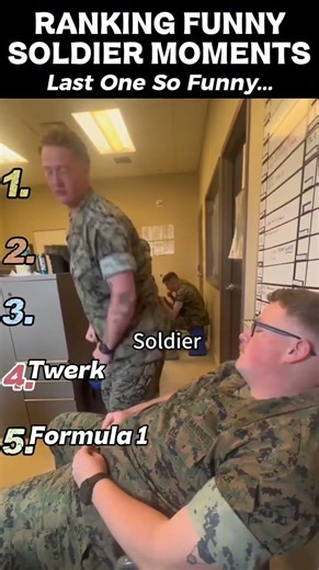 Military humor hits different! Top 5 Funniest Moments 🪖😂 #viral