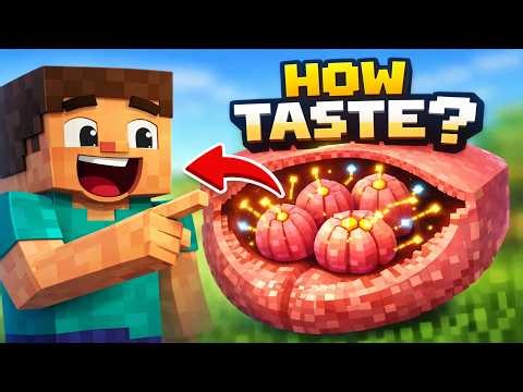 How Do We Taste Food? | Minecraft Animation