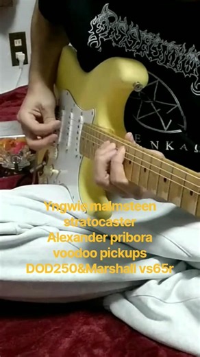 Yngwie malmsteen stratocaster shred guitar #yngwiemalmsteen #guitar #sweep arpeggio #fender
