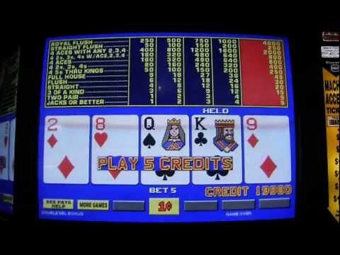 IGT GAMEKING MULTI GAME POKER VIDEO SLOT MACHINE