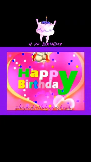 ♥HAPPY BIRTHDA!♥ #birthdayvideo #happybirthday #birthday #HappyBirthdayWishes #birthdaywishes #birthdaycelebration #birthdaygif Please share! | Animated Happy Birthday Wishes 4U