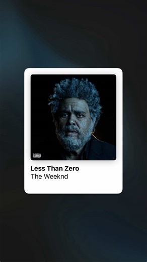 Less than zero | The Weeknd >>>> #lessthanzero #theweeknd #dawnfm #lyricsvideo #lyrics