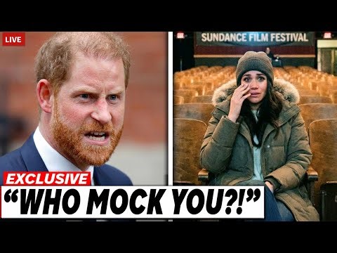Prince Harry HEADS TO US After Meghan HUMILIATED at Sundance Event