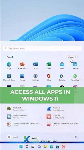 All Apps Windows 11