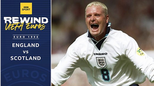 Archive: England v Scotland - Euro 1996