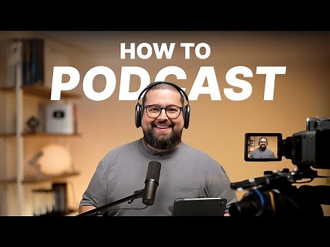 How to Record a Podcast 2025 (The Easy Way)