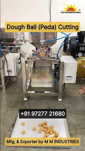 🔥 Automatic Dough Ball Cutting Machine | Roti, Peda, Laddu Sab Ek Machine Se! #doughball #machine