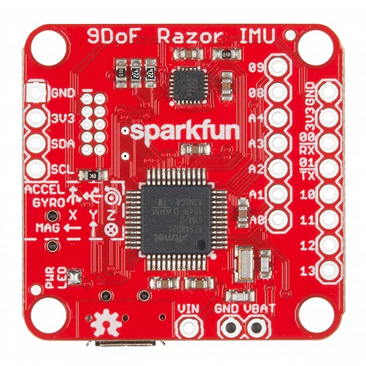 SparkFun 9DoF Razor IMU M0 九軸多功能感測器 9自由度感測模組 SparkFun 原裝進口 - 台灣智能感測科技