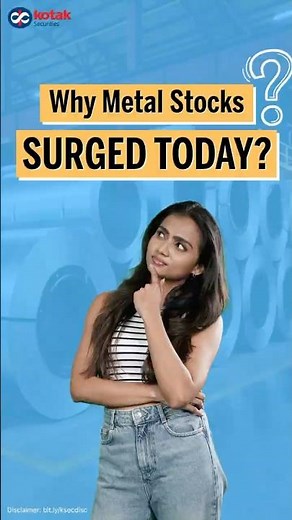 Metal Stocks on the Rise | What’s Driving the Surge? Top Gainers & Market Trends | Kotak Securities