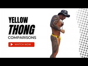Charlie by MZ vs. HOM swimwear yellow comparison! #14