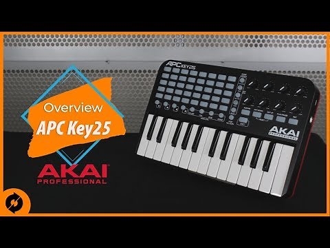 Controlador USB AKAI APC Key25 Overview (En Español)