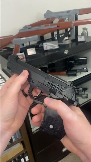 LEGO Beretta M9 Pistol 💥 Instructions available at link in channel #lego #guns #afol #beretta