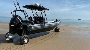 Idealboat.com - AMP amphibious RIBs The AMP 8.4 is here, the 4x4 of the sea. Find your idealboat, amphibious RIB and personal watercraft with idealboat.com | Idealboat.com
