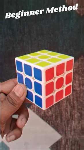 “Solve Rubik’s Cube in 1 Minute – Beginner Method 😱🧊” #shorts