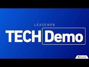 Leaseweb Tech Demo: Managing Virtual Machines in VMware vCloud