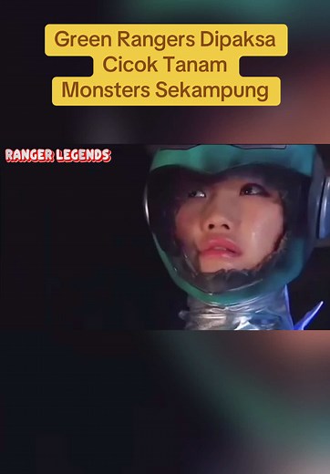 Green Rangers vs. Monsters: A Superheroine Showdown