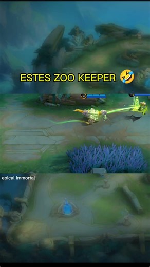 ESTES THE ZOO KEEPER#mobalegends5v5 #moba5v5pippin #moba5v5english #estes #shorts