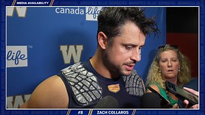 "It always comes down to execution and physicality, we'll watch the tape, we'll learn from it." Zach Collaros spoke to the media following Saturday's game. FULL VIDEO » https://bit.ly/44rvLXE #ForTheW | Winnipeg Blue Bombers