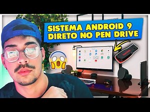 🚨 100% FUNCTIONAL PORTABLE ANDROID! ✨ | How to run ANDROID 9 on ANY PC directly from a PENDRIVE