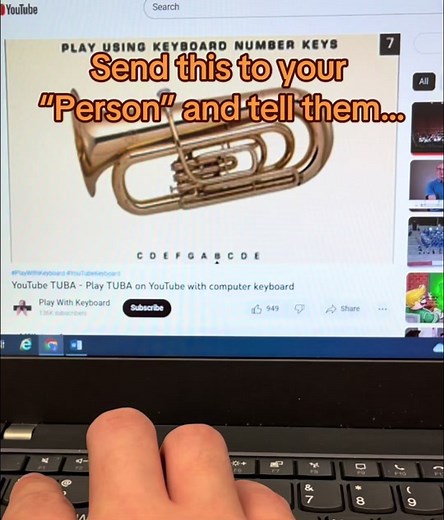 The tuba solo you HAVE to hear today #fyp #jokes #tuba #silly