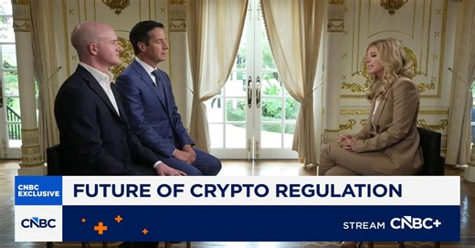 Coinbase CEO Brian Armstrong, Sen. Bernie Moreno on the future of crypto regulation