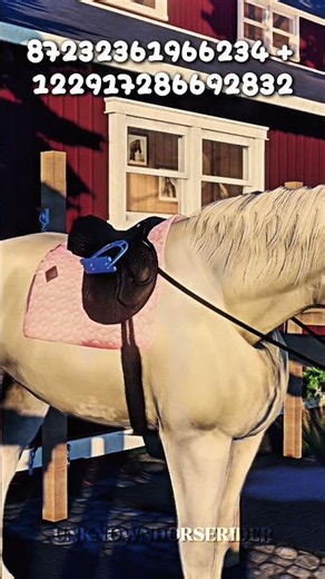 MATCHING EARBONNET AND SADDLE PAD CODES!! #horse #sterstallion #roblox #strideway #viral #lcs #fyp