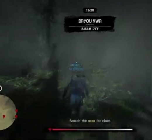 Exploring the Eerie Bayou in RDR2