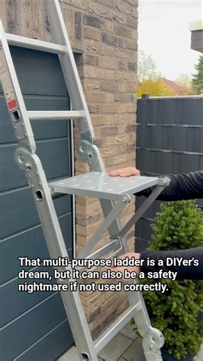 This Multi-Purpose Ladder is a Game Changer for Home Maintenance! 🪜