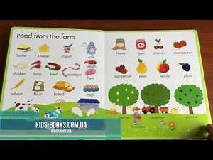 Kids-Books: Детская книга Usborne My First Word Book: On the Farm