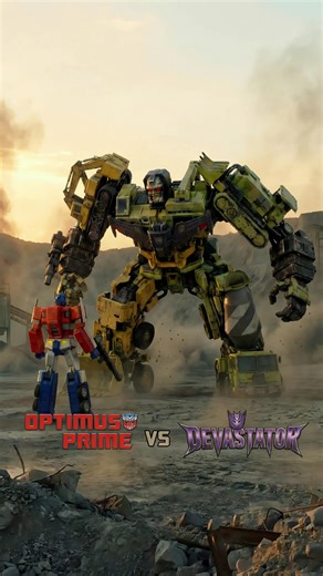 Multiverse Mayhem on Instagram: "Optimus Prime faces total annihilation as Devastator rises. This isn’t a fight — it’s a movie-level war. 🤖🔥 #OptimusPrime #Devastator #Transformers #OptimusprimevsDevastator #autobots"