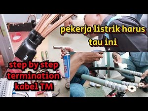 How to terminate TM (medium voltage) 20 kV electrical cables