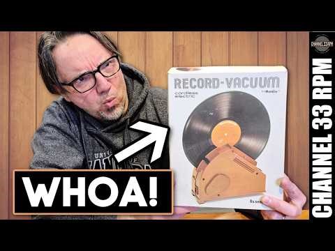 This 1970s Ronco 'record vacuum' is weird (and likely dangerous)