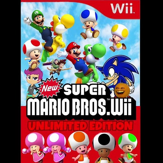 New Super Mario Bros. Wii Unlimited Edition 01: Wii Channel Intro/Wii U Channel Intro