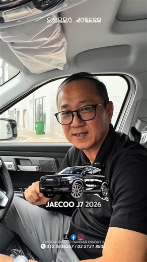 3 FEATURES BAHARU YANG ADA PADA 2026 JAECOO J7! - 3 Smart Memory Seat - Karaoke Mixer App untuk Kaki karaoke - Double Toggle Rear Aircond Vent Banyak lagi features yang GEMPAK ada pada Jaecoo ni! Nak tahu lebih? Walk in dan view kereta sekarang di showroom kami ☎️𝐒𝐚𝐥𝐞𝐬 𝐇𝐨𝐭𝐥𝐢𝐧𝐞: 𝟎𝟑-𝟓𝟏𝟑𝟏𝟖𝟗𝟑𝟑 📍Omoda & Jaecoo Bandar Rimbayu Kota Kemuning Use 𝐖𝐚𝐳𝐞 drive to to drive to O&J Kota Kemuning: https://waze.com/ul/hw280ybcdm Monday to Saturday: 9:00AM - 6:00PM Sunday / Public Holid